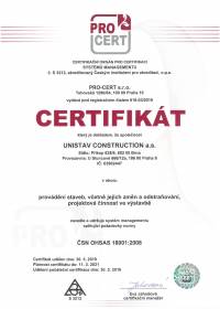 procert 18001 2008